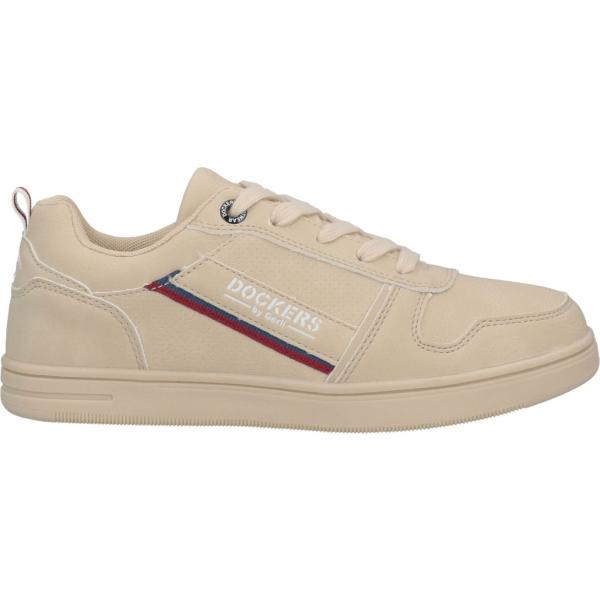 sneakers Dockers bianco tinta unita