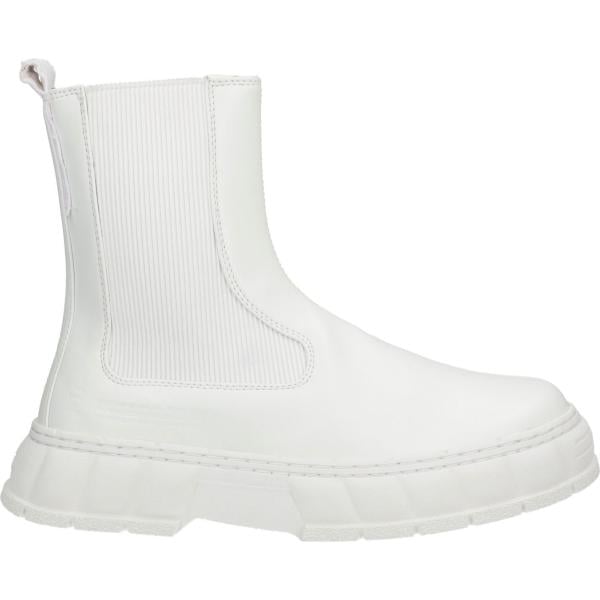 stivaletti chelsea Virón bianco tinta unita