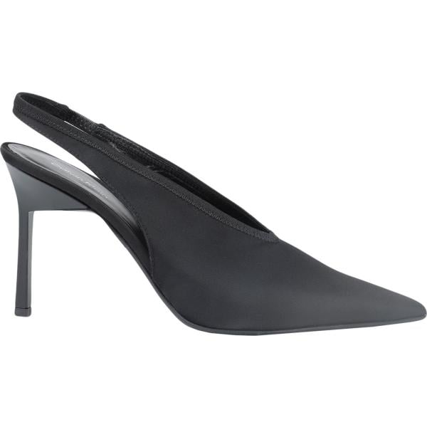 décolleté Calvin Klein bianco tinta unita