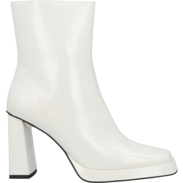 stivaletti Jeffrey Campbell bianco tinta unita