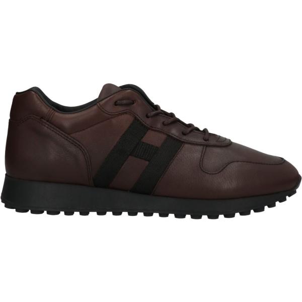 sneakers Hogan marrone tinta unita