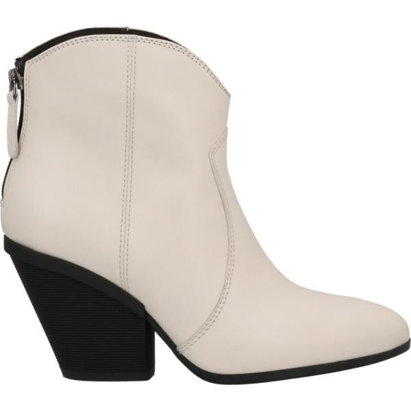 stivaletti texani Hogan bianco tinta unita