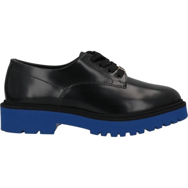 scarpe stringate Hogan nero tinta unita