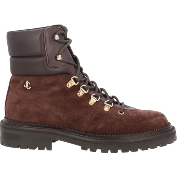 anfibi Jimmy Choo marrone tinta unita