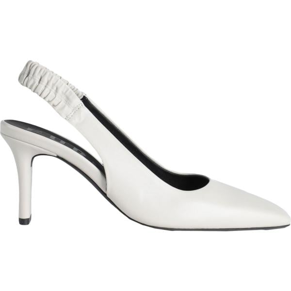 décolleté Furla bianco tinta unita