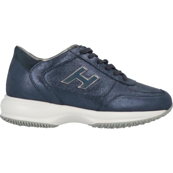 sneakers Hogan blu tinta unita