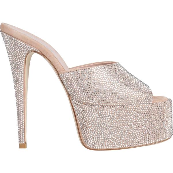 sandali in pelle Paris Texas viola tinta unita