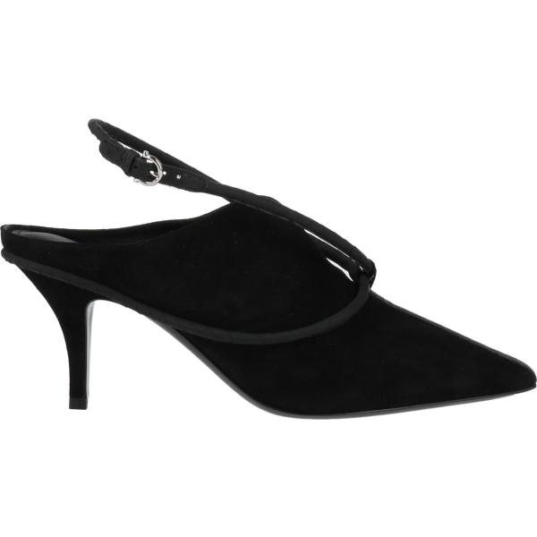 décolleté Ferragamo nero animalier