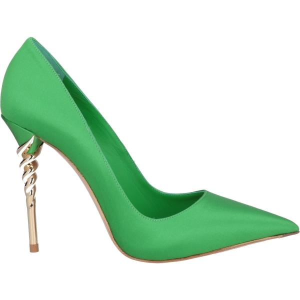 décolleté Le Silla verde tinta unita
