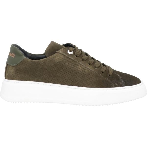 sneakers Roberto Botticelli verde tinta unita