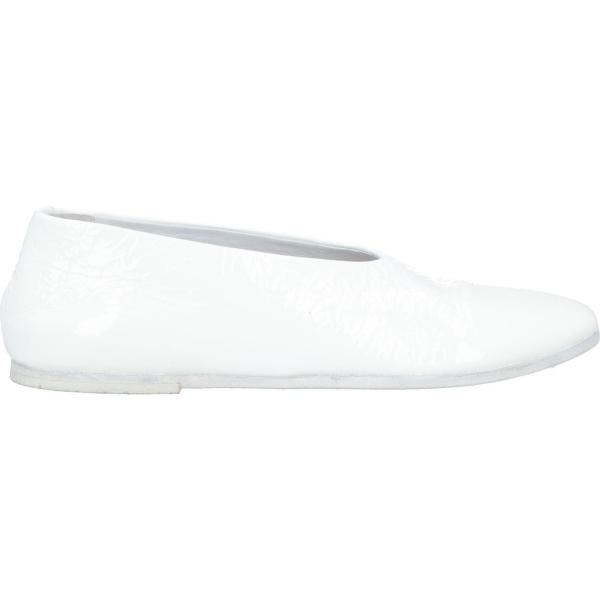 ballerine Marsèll bianco tinta unita
