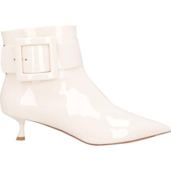 stivaletti Roger Vivier bianco tinta unita
