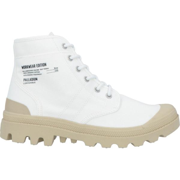 stivali e stivaletti Palladium bianco con stampe