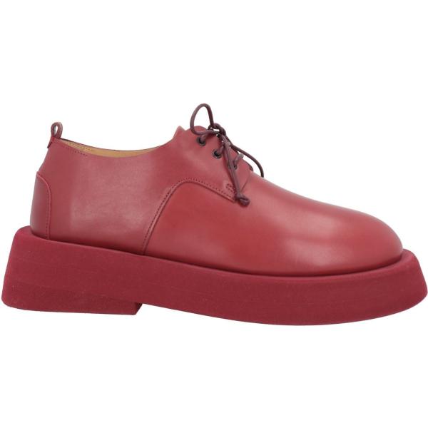 scarpe stringate Marsèll rosso tinta unita