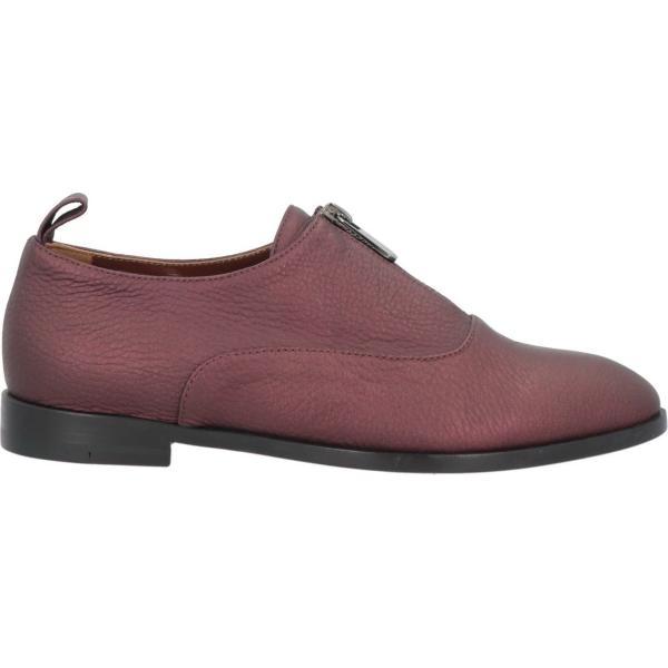 mocassini Testoni rosso tinta unita