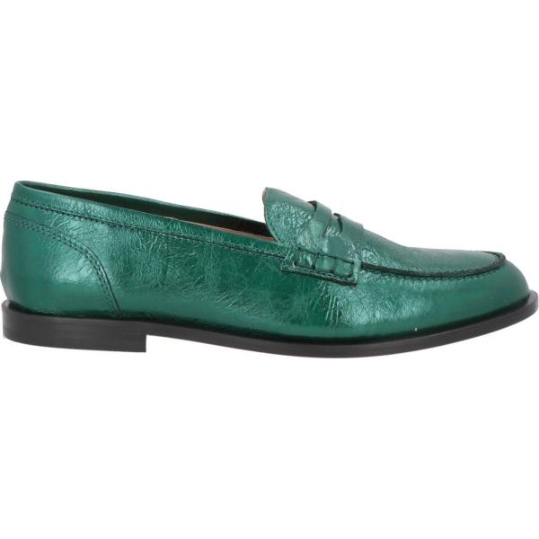 mocassini Boemos verde tinta unita