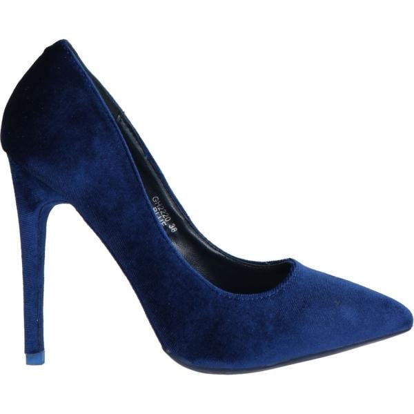 décolleté Sexy Woman blu tinta unita