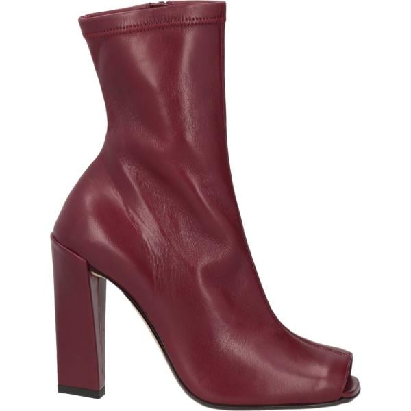 stivaletti Victoria Beckham rosso tinta unita