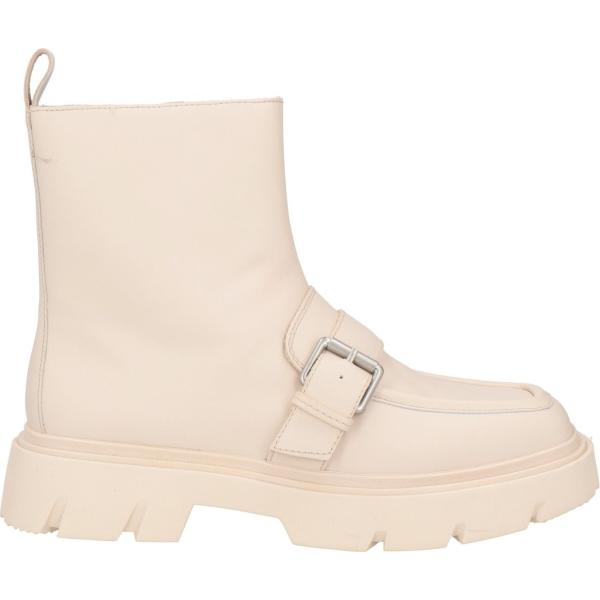 anfibi Ash bianco tinta unita