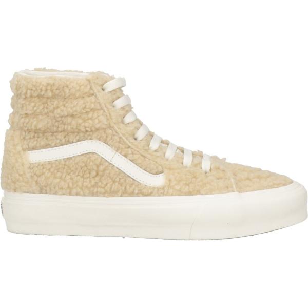 sneakers alte Vans marrone tinta unita