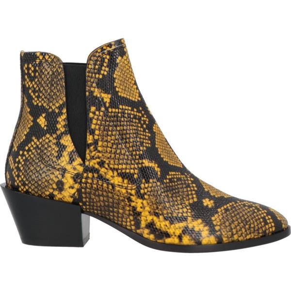 stivaletti chelsea Tods giallo animalier