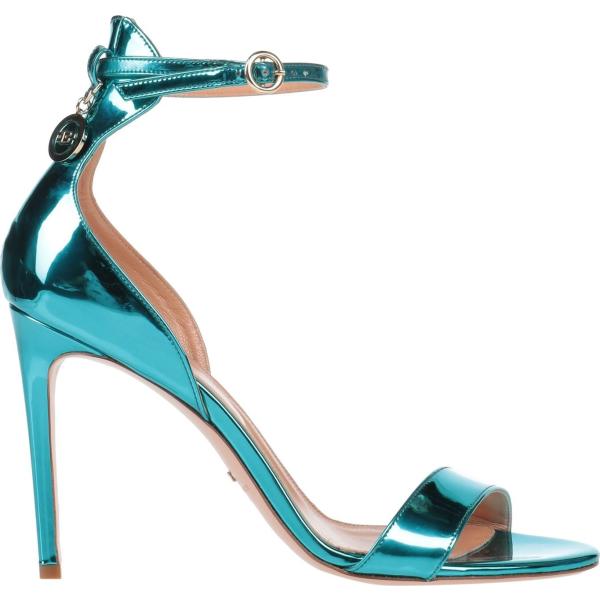 sandali in pelle Elisabetta Franchi multicolore tinta unita