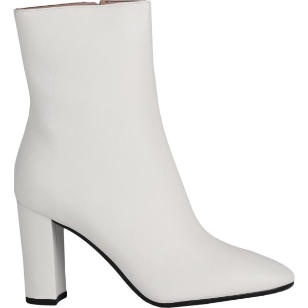 stivaletti Bianca Di bianco tinta unita