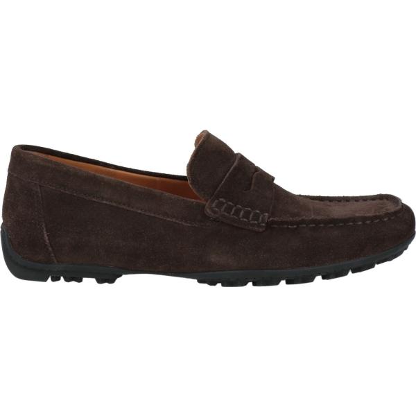 scarpe stringate Geox marrone tinta unita