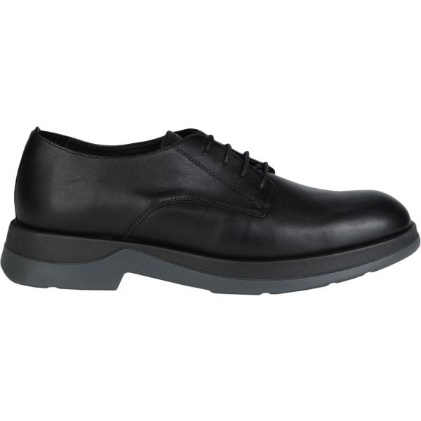 scarpe stringate Tommy Hilfiger nero tinta unita