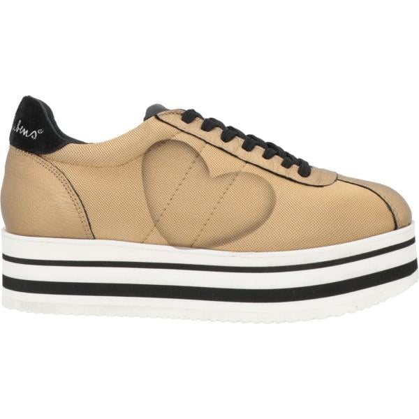 sneakers Nira Rubens giallo con stampe