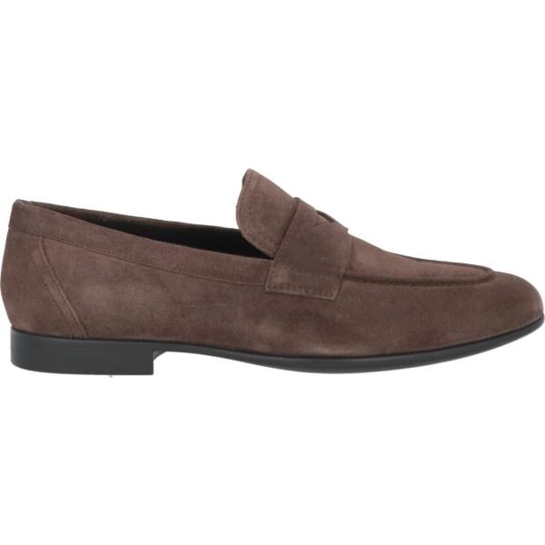 scarpe stringate Geox marrone tinta unita