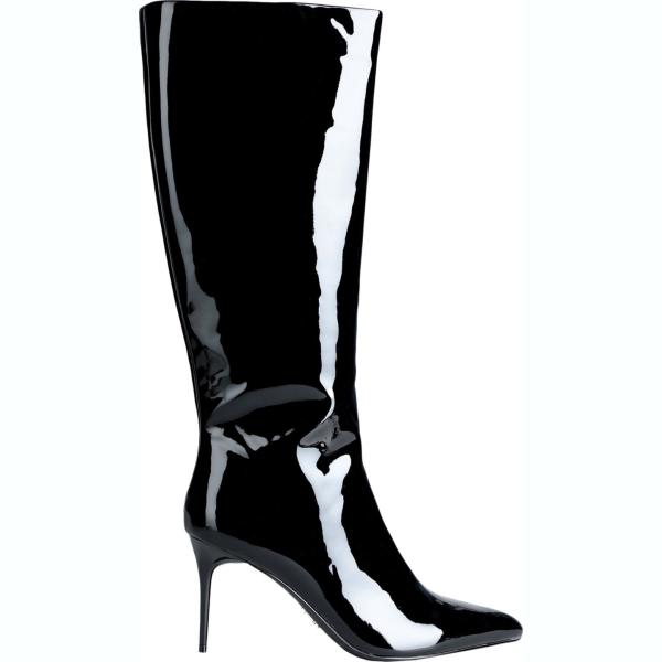 stivali sopra il ginocchio Steve Madden nero tinta unita