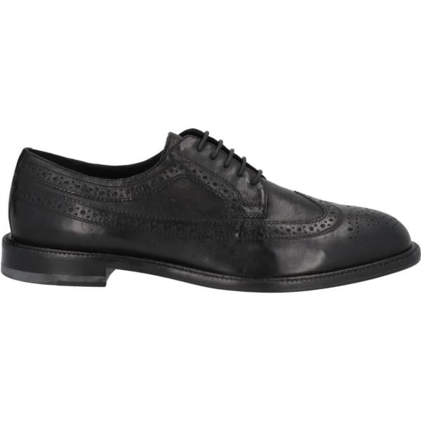 scarpe stringate Geox nero tinta unita