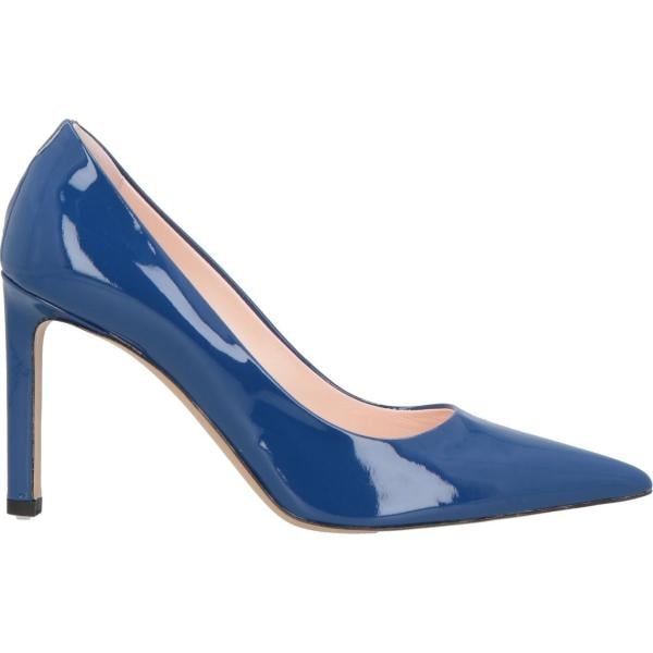 décolleté Boss blu tinta unita