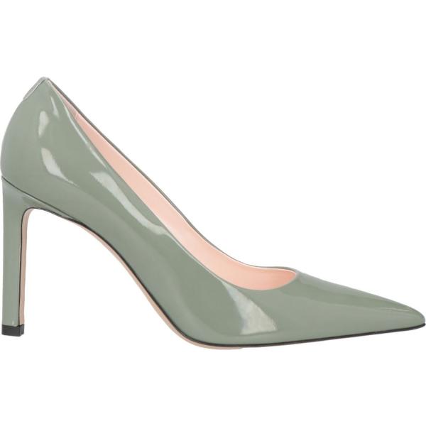 décolleté Boss verde tinta unita