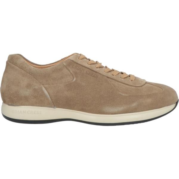 sneakers Brian Cress marrone tinta unita