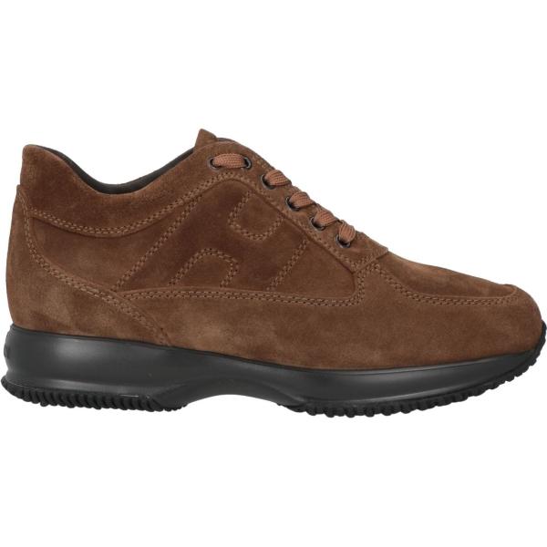 sneakers Hogan marrone tinta unita