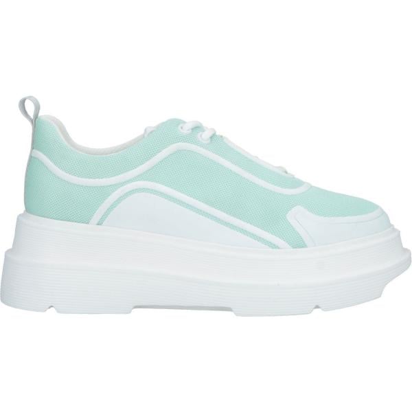 sneakers Tosca Blu verde tinta unita