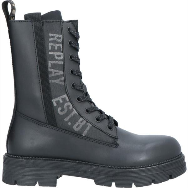 anfibi Replay bianco tinta unita