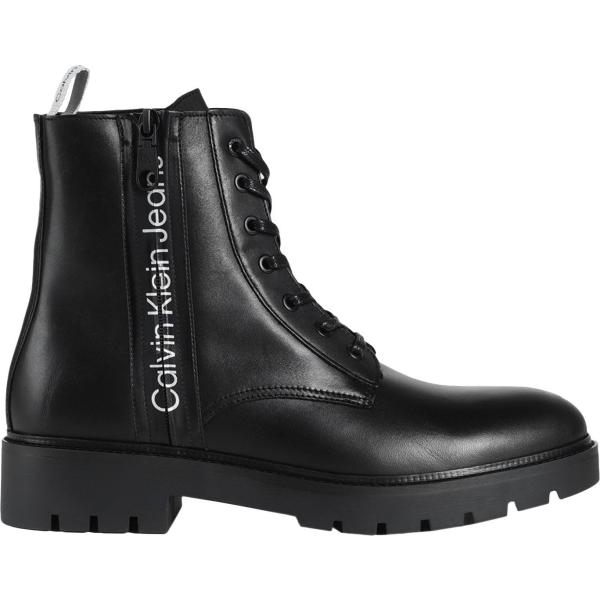 anfibi Calvin Klein Jeans nero con stampe