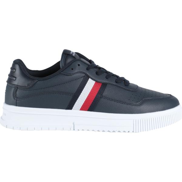 sneakers Tommy Hilfiger blu tinta unita