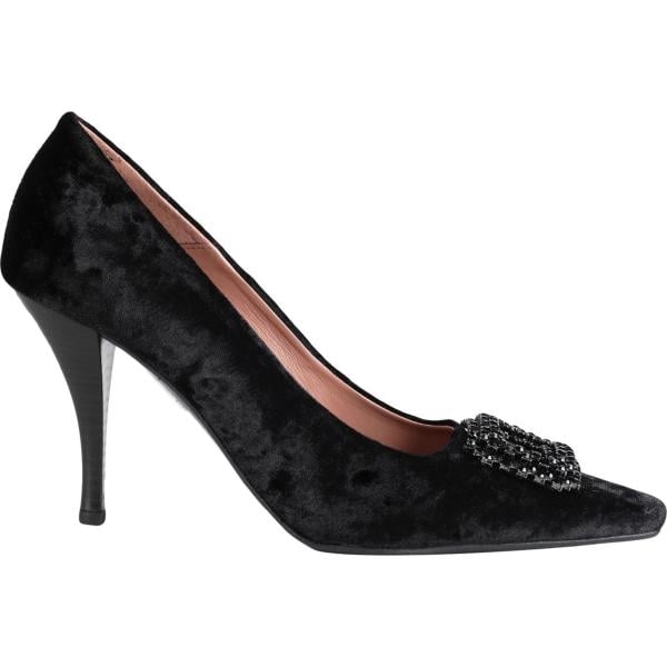 décolleté Bianca Di nero tinta unita