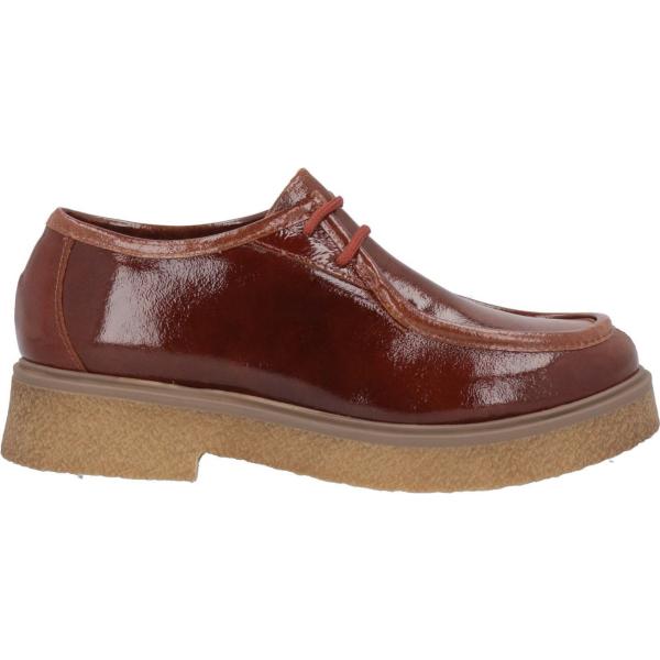scarpe stringate Paola Ferri marrone tinta unita