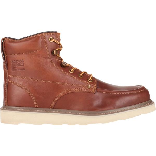 stivali e stivaletti Jack & Jones marrone tinta unita