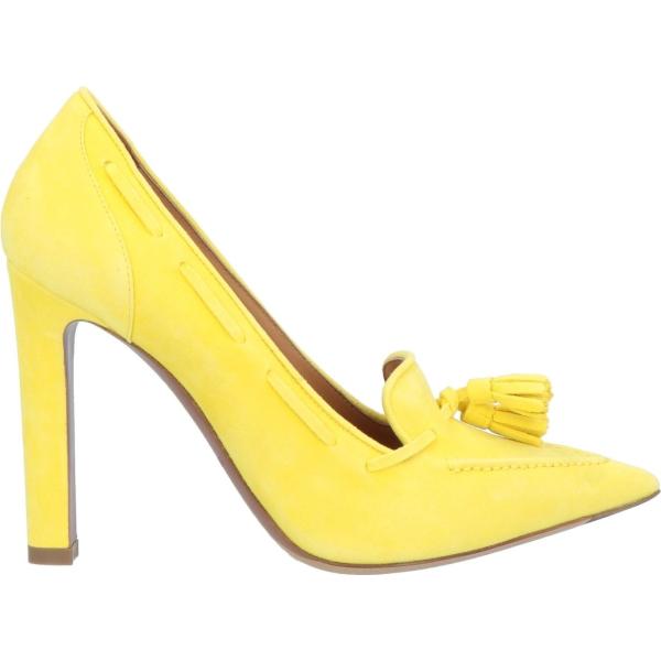 décolleté Ralph Lauren Collection giallo tinta unita