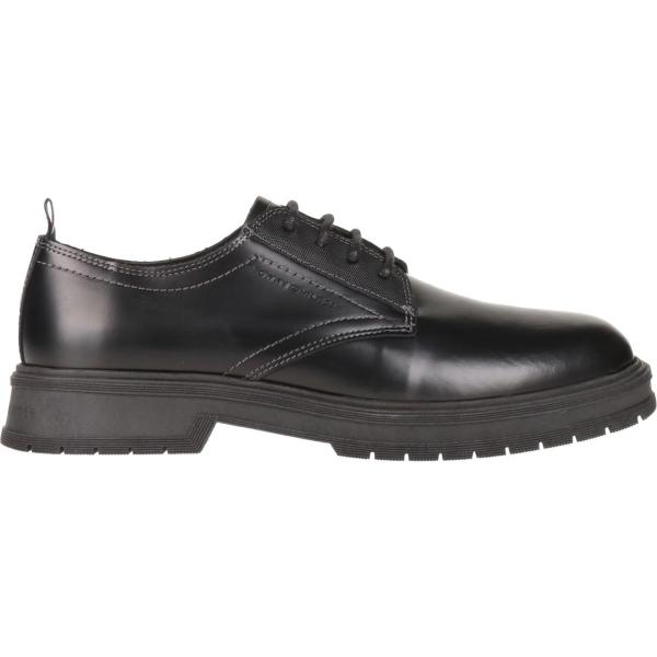 scarpe stringate Tommy Hilfiger nero tinta unita