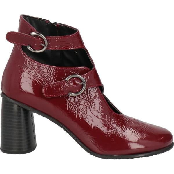 stivaletti 1725.A rosso tinta unita