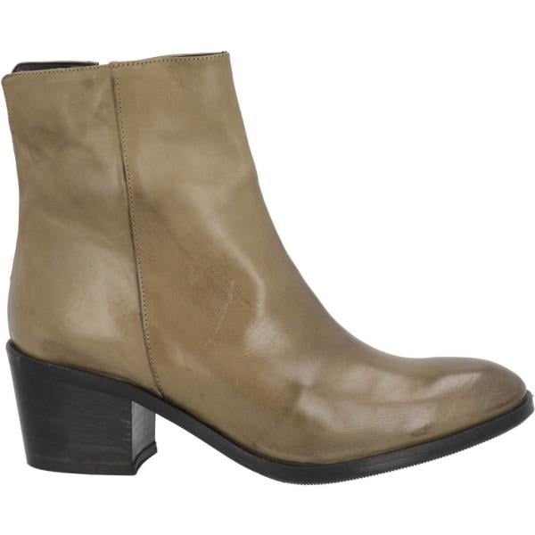 stivaletti 1725.A verde tinta unita