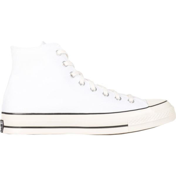 sneakers alte Converse bianco tinta unita