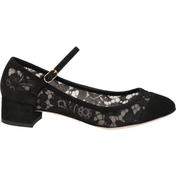 décolleté Dolce&Gabbana nero tinta unita